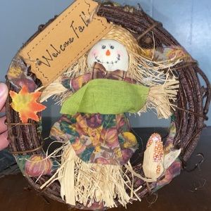 “Welcome Fall” small wreath